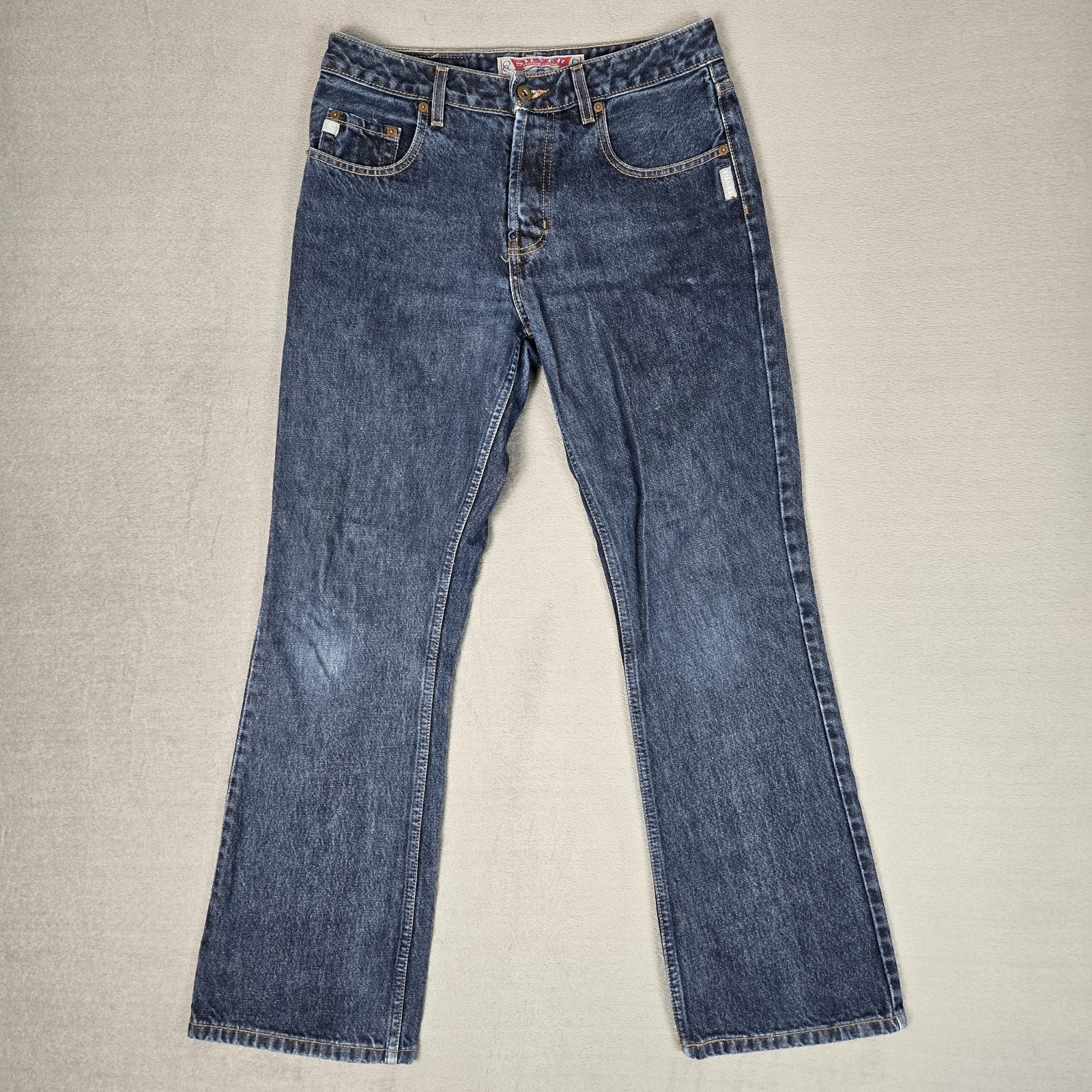 Vintage Silver Jeans Mens 29x30 Bootcut Denim Jeans Blue Cowboy Made In Canada